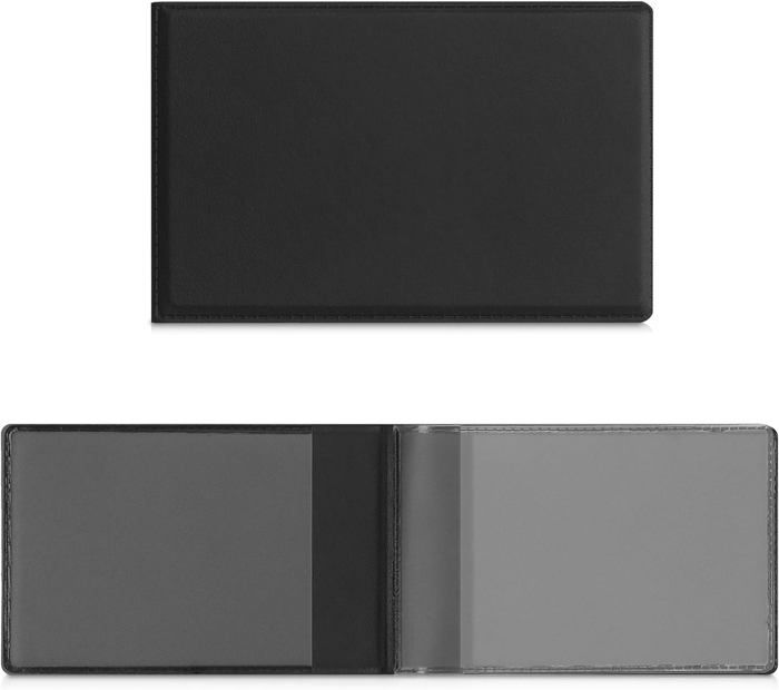 Porte Carte - Etui Passe Navigo Croûte De Cuir - Bagagerie