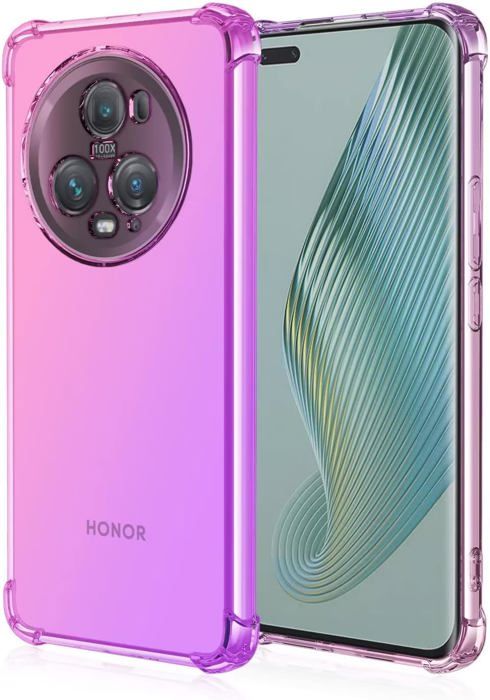 POUR HONOR MAGIC 5 Pro Étui, Transparent Chocs Téléphone Housse Écran Protecteur EUR 6,65