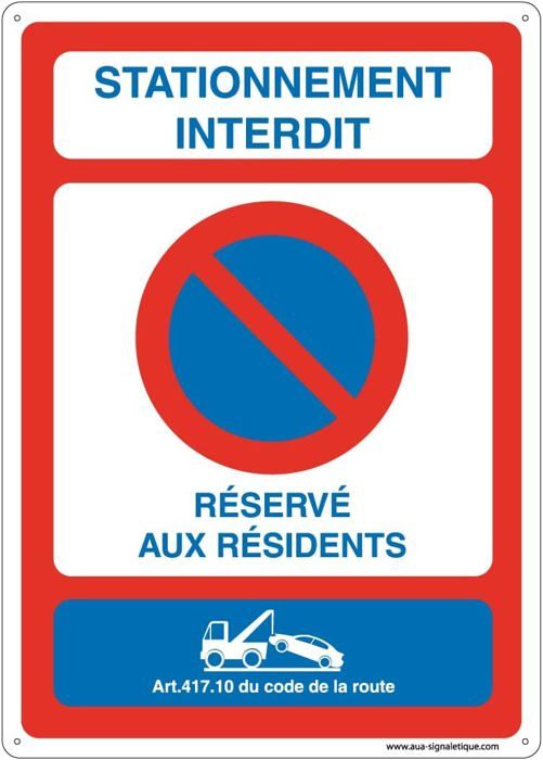 Panneau propriété privée accès interdit 450x300mm pvc durable