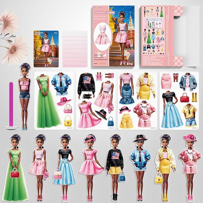 Poupées Magnétiques à Habiller Poupées Magnétiques Princess Mimi Depesche - Lot De 2 Avec 35 Vêtements Et Accessoires Poupées à Enfiler Poupées Magnétiques à Habiller Poupées Magnétiques Princess Mimi Depesche - Lot De 2 Avec 35 Vêtements Et Accessoires Poupées à Enfiler