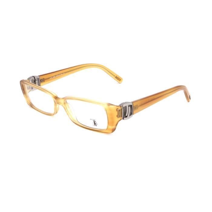 Lunettes de soleil Tod's To501603952 Jaune Plastique