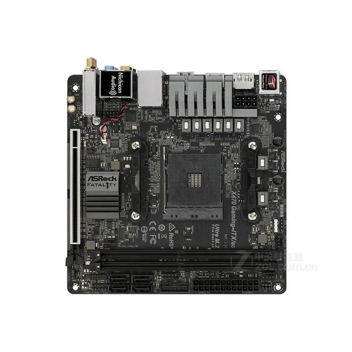 Carte mère ASRock X470 Gaming-ITX/ac AMD X470 Socket AM4 2xDDR4 32GB Mini-ITX - Asrock