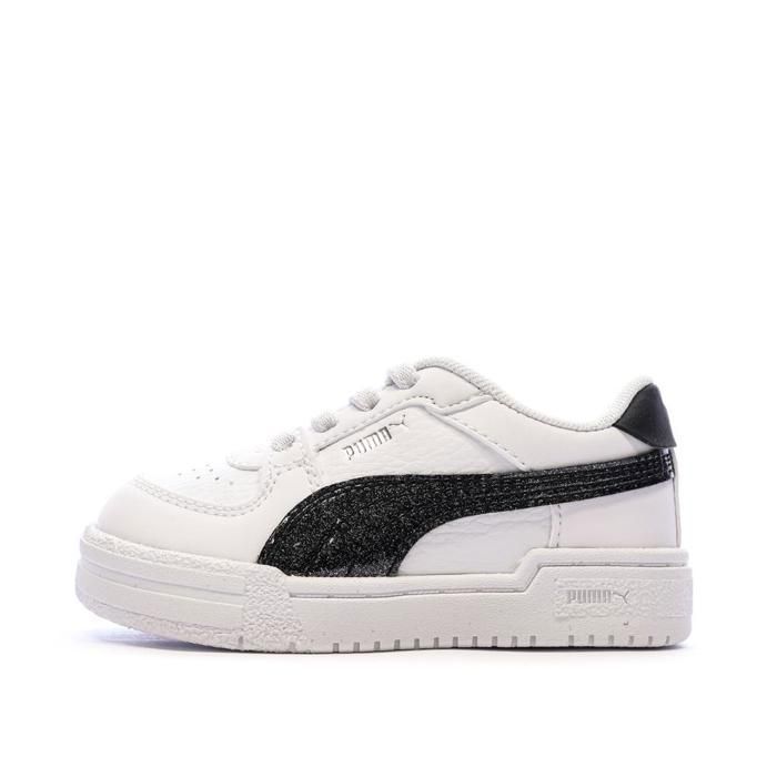 Puma Baskets Blanche/Noir Fille Puma Ca Pro Jewel