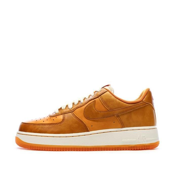 Nike Air Force 1 Orange/Camel Homme Nike