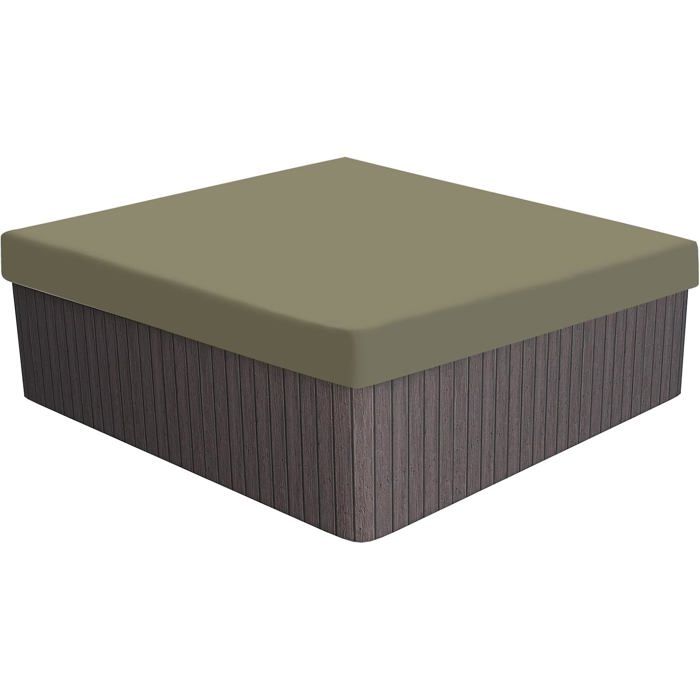 787x787x118 Carré Chaud Baignoire Couvercle 210D Oxford Étanche Antipoussière SPA Housse Protecteur Patio Meubles Housses