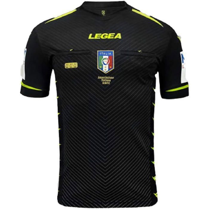 Maillot de football - t-shirt de football - polo de football Legea - M1164 - Maillot darbitre AIA M/C Homme