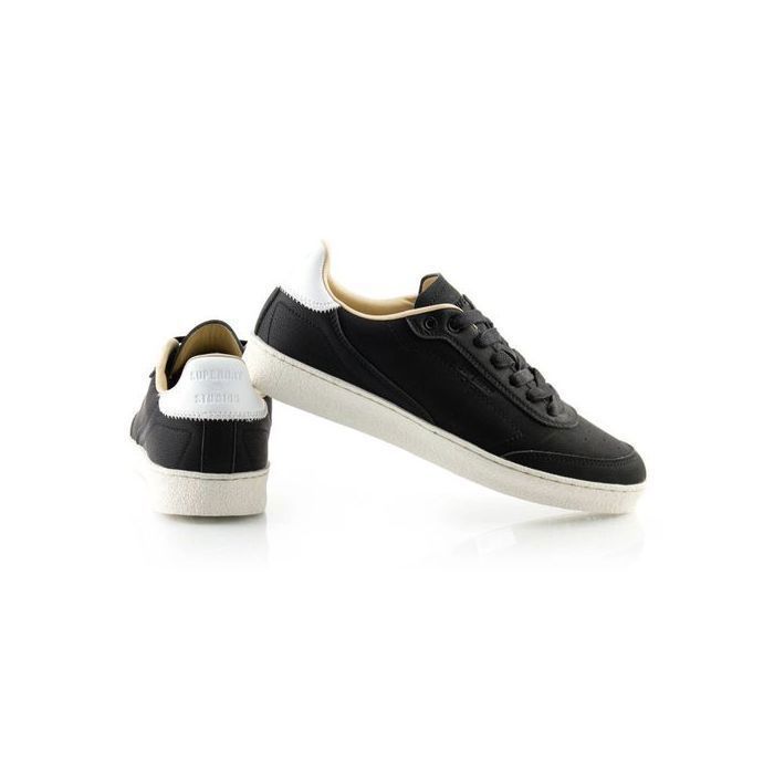 Baskets de sport pour hommes Superdry noires Baskets de sport pour hommes Superdry noires