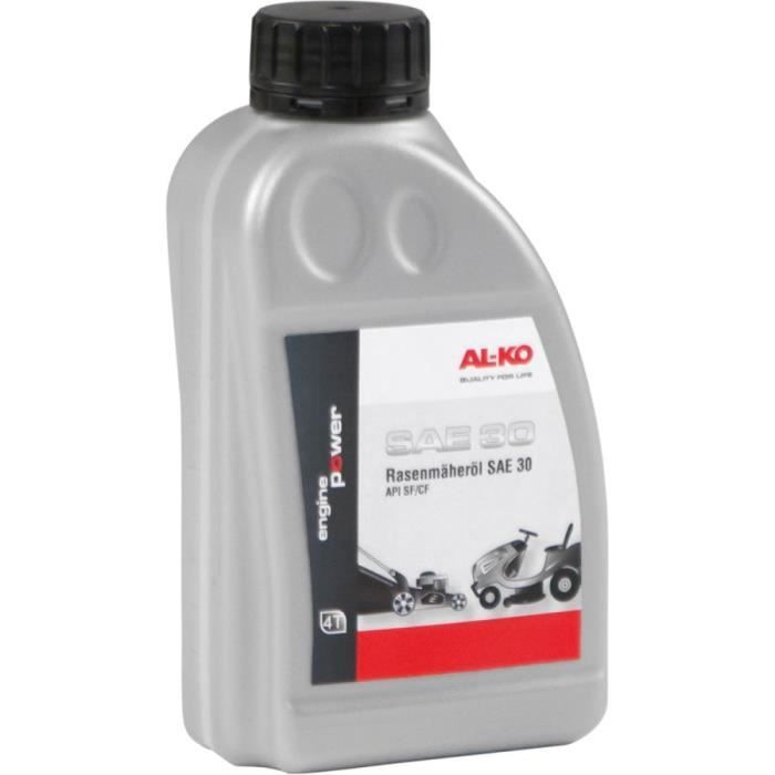 Huile pour tondeuses 4 temps SAE 30 ALKO Contenance 0,6l Cdiscount Jardin