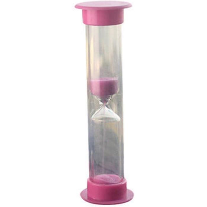 SuLiao Grand Sablier De 3 Minutes Doré - Verre De Sable Premium Pour Enfants, Classe, Bureau Et Décoration - Minuteur Précis Et Élégant