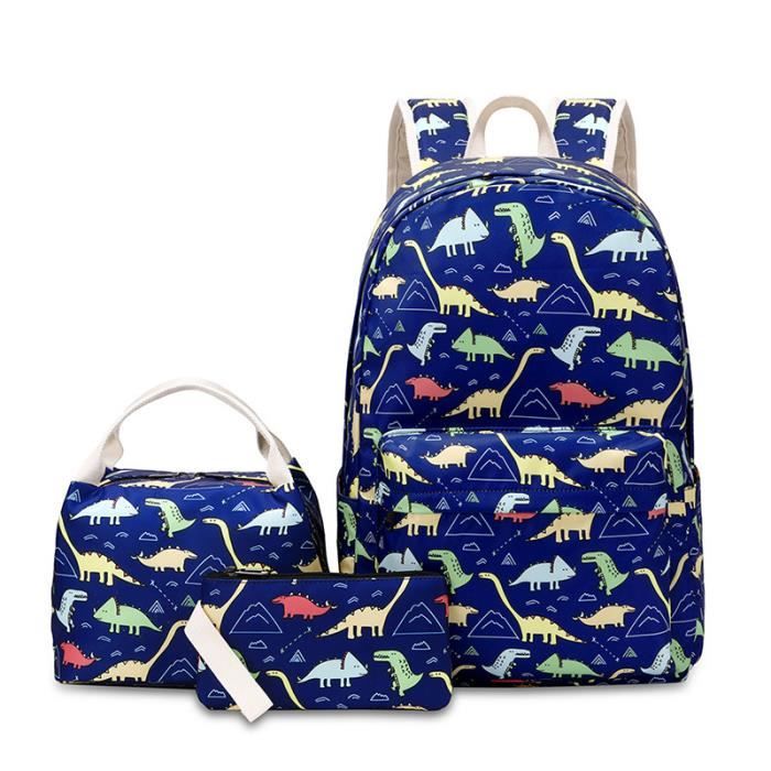 Petit Sac Bandoulière Dinosaure 3D Pour Garçons – 23x17x6 Cm, Polyester, Léger, école Et Voyages
