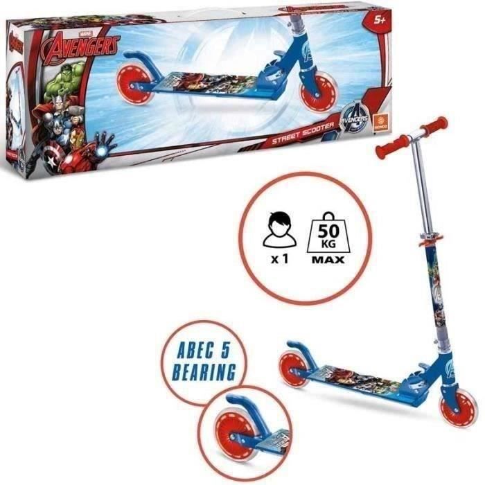 Patinette 2 Roues MARVEL Avengers – Pliable, Guidon Ajustable