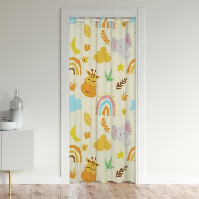 CHGCRAFT Rideau De Porte Motif Dragon Rideau De Porte Ondulé