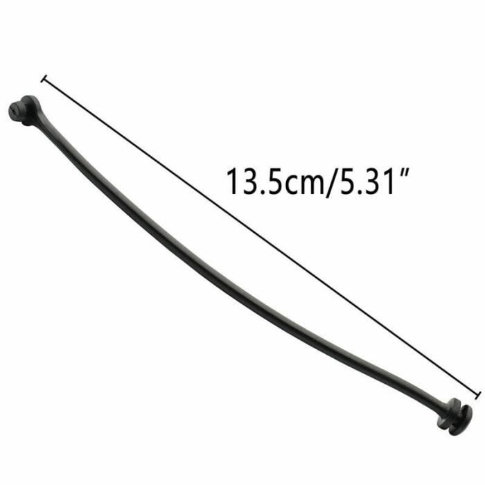 Cordon De Rattachement Bouchon De Réservoir BMW – Noir, Caoutchouc, Pour E81 E87 E90 E46 Etc.