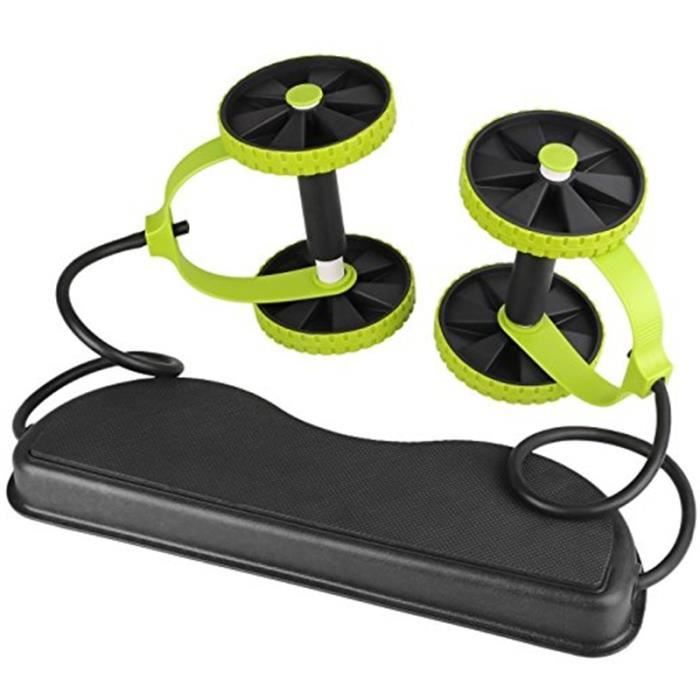 Domybest 8 pcs//Ensemble /Équipement de Sport Musculation Roue Abdominale Bandes /élastiques de R/ésistance Corde /à Sauter Corde /élastique Forme 8 pour Fitness Pilates Yoga Gym Entra/înement