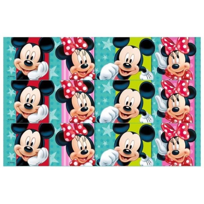Contour De Gateau Mickey Minnie En Sucre Cdiscount Maison
