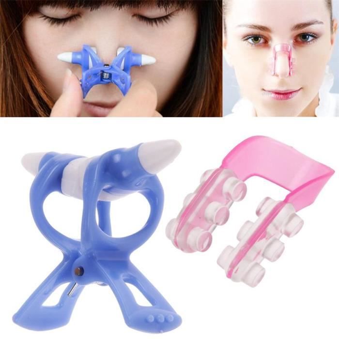 Affiner Son Nez Avec Une Pince Pince Nez Clip Clipper beauté Outil Nez-up clip 2pcs/set - Achat