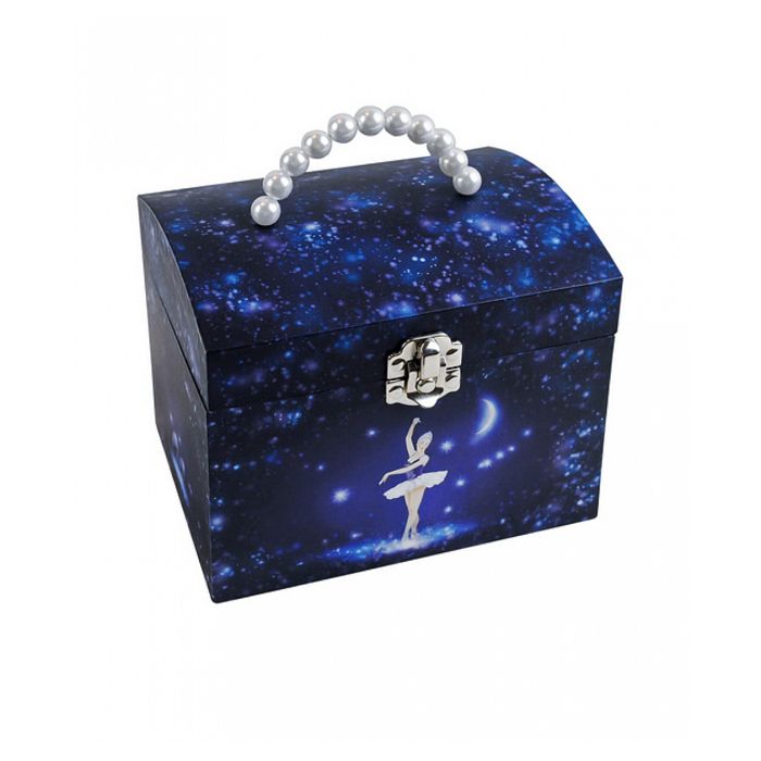 Coffret à bijoux musical - Danseuse - Fonctionne sans pile - Remontoir mécanique Coffret à bijoux musical - Danseuse - Fonctionne sans pile - Remontoir mécanique