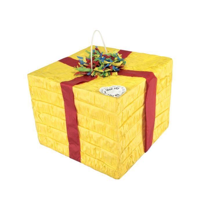 Pinata Cadeau Anniversaire 25 X 25 X Cm Achat Vente Pinata Cdiscount