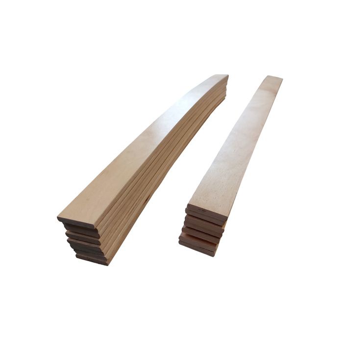 15 lattes - 680x48x8 mm - lit 140 - pour sommier / bz / clic clac 15 lattes - 680x48x8 mm - lit 140 - pour sommier / bz / clic clac
