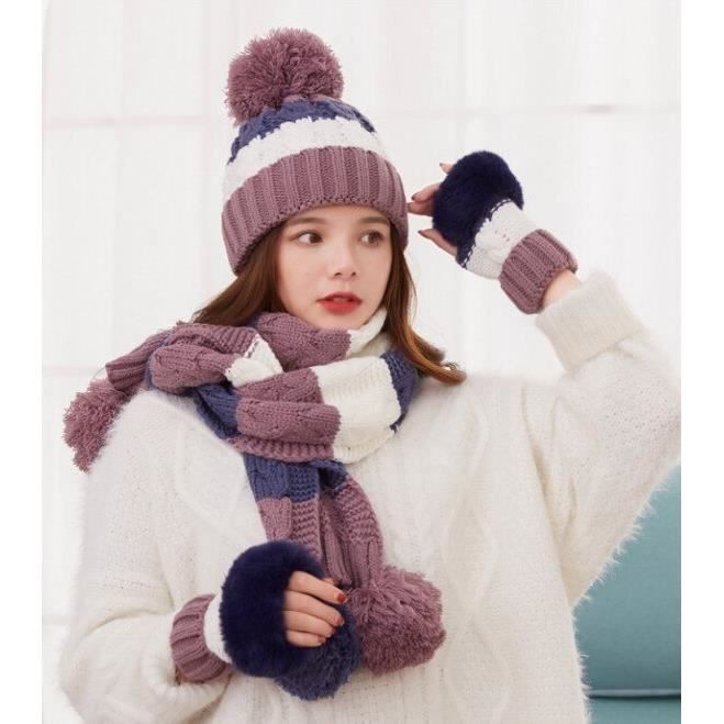 Recherchez Ensemble Bonnet Et Echarpe | Mode En Ligne - SHEIN ANCE