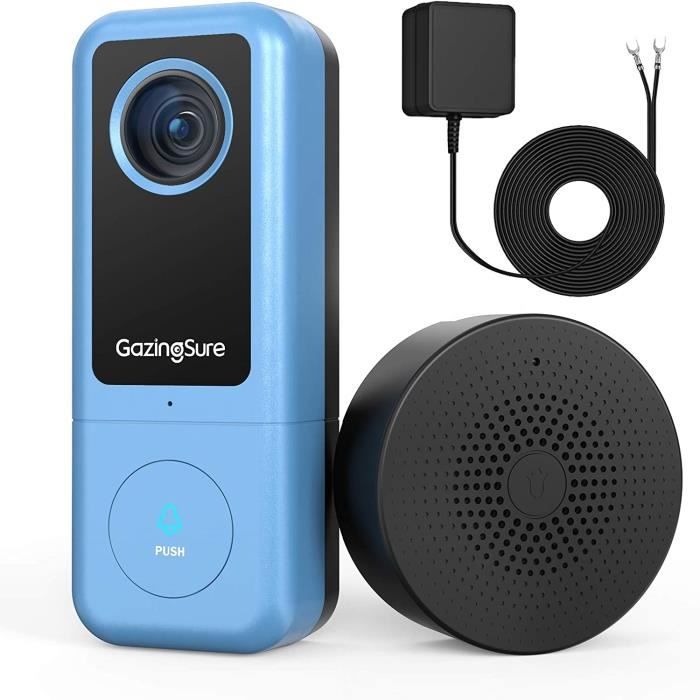 Pack Ring Video Doorbell 2 + Carillon – Sonnette Vidéo 1080p HD – Open Box