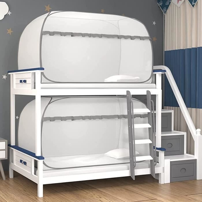 Échelle Pour Lits Superposés Avec Une Hauteur Supplémentaire - Blanc