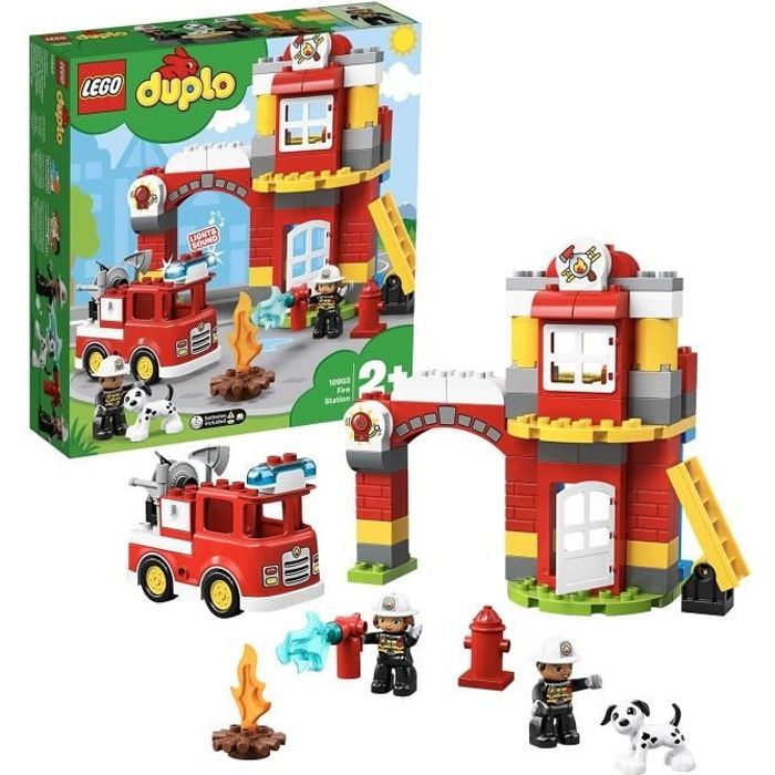 Jeux De Construction - Caserne Pompiers 10903 Jeu