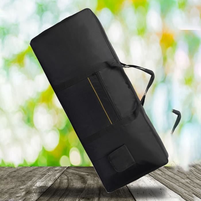 Sac De Transport Pour Erhu En Tissu Oxford - Dimensions 90x18x4 Cm, Noir, Protection Anti-chocs, Portable - 5