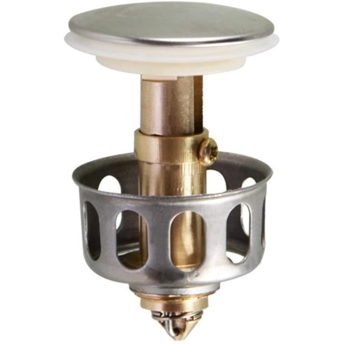 Upkoch Bouchon De Baignoire Universel En Acier Inoxydable Pour O 53 Mm 54 Mm Bouchon Decoulement De Baignoire Bouchon Decoulement Pour Hotel Maison Salle De Bain Cuisine Salle De Bain Bouchons Accessoires