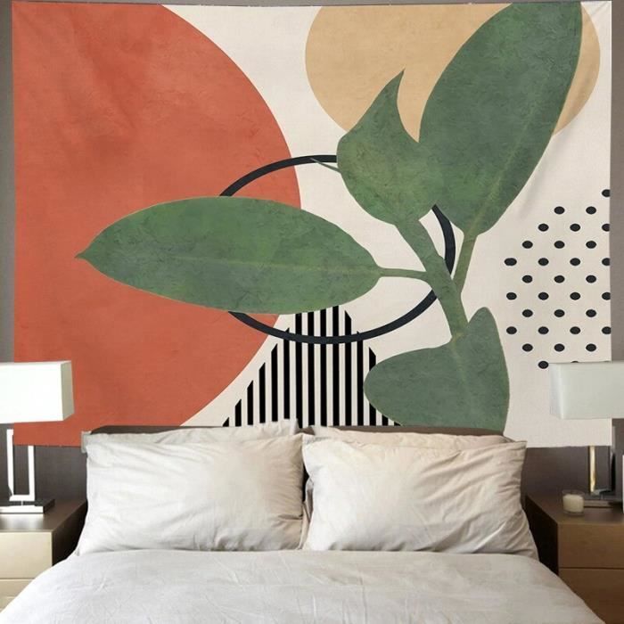 Tapisserie Murale Renard Des Bois 150x130 Cm - Impression HD, 100% Polyester - Décoration Chambre, Salon, Méditation