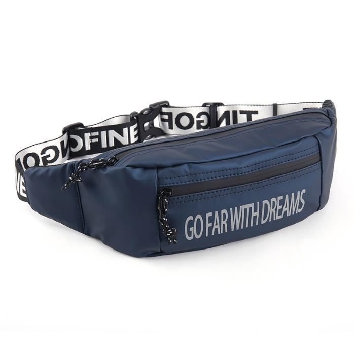 Ceinture De Course Imperméable OUDQFCJ – Sac Banane Avec Porte-bouteille, Sortie écouteurs – Pour Femme Et Homme