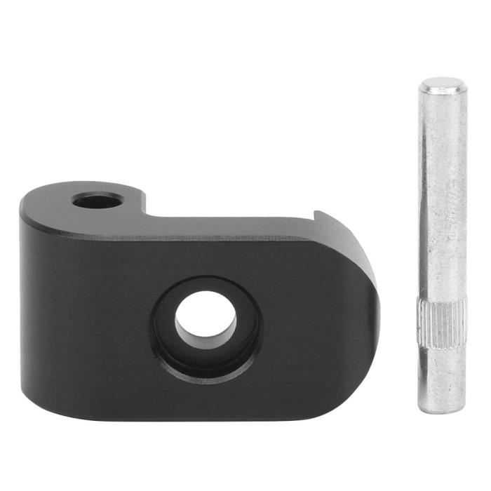 Crochet Charnière Renforcée CNC Aluminium Pour Xiaomi M365 / Pro - Avec Broches Remplacement