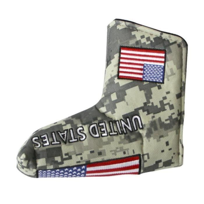 Golf Putter Cover Portable Magnétique Fermeture Étanche Maillet Tête