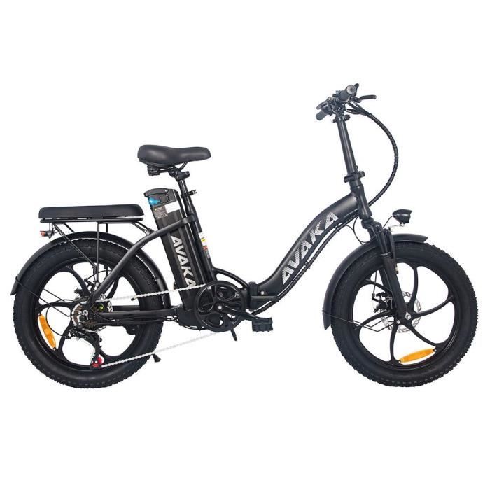 Vélo Électrique AVAKA BZ20 PLUS Pliable Moteur Sans Balais 500W Batterie 15Ah Autonomie 100km Vitesse max 25km/h