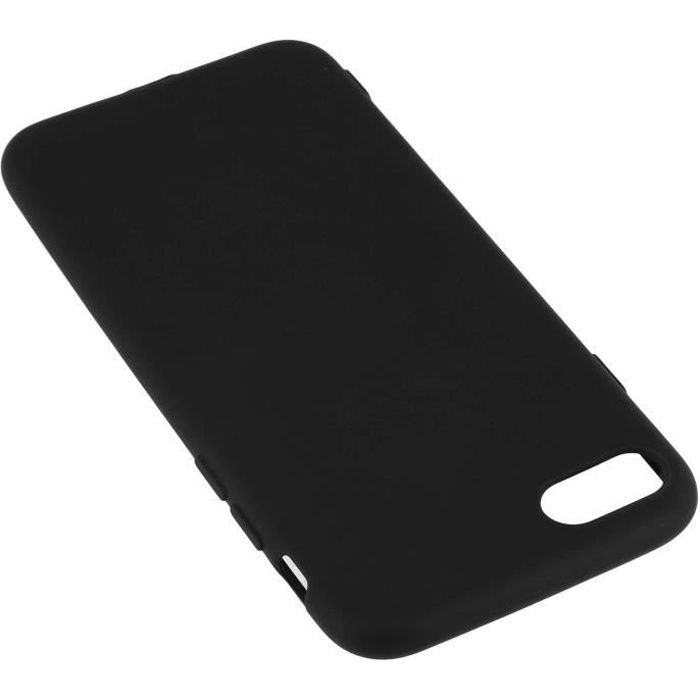 Coque Arrière Métal D'origine Pour IPhone 7 - Noire - Comme Neuve