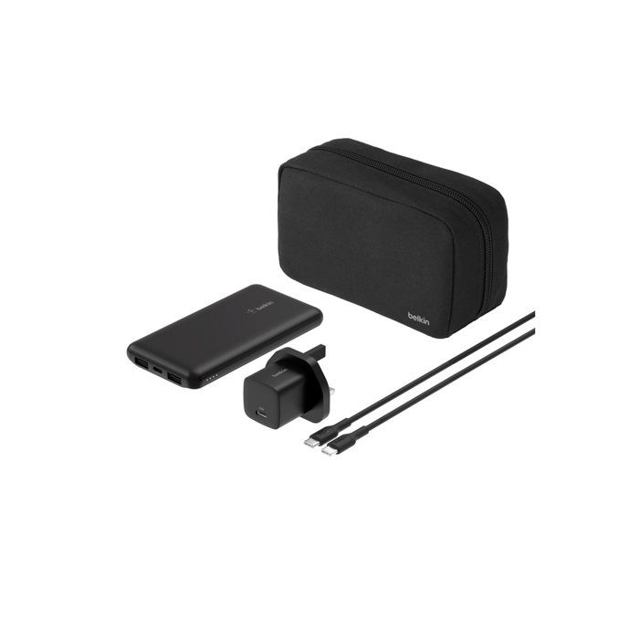 Power Bank - Belkin - 10k Power Bank - Noir - Standard - Pour Smartphones et appareils électroniques