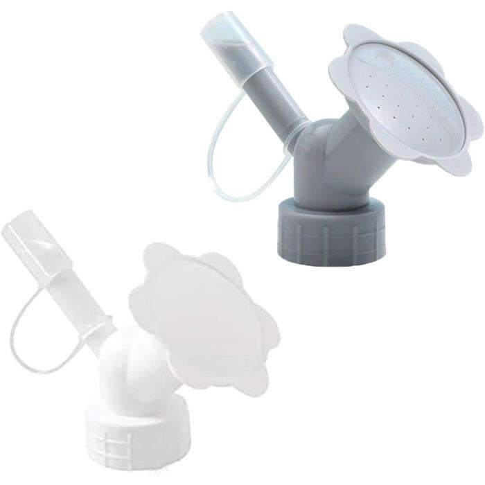 Lot De 2 Embouts D'Arrosage Verts Pour Bouteilles – Têtes D'Arroseur Pratiques En PVC Pour Plantes Et Jardin