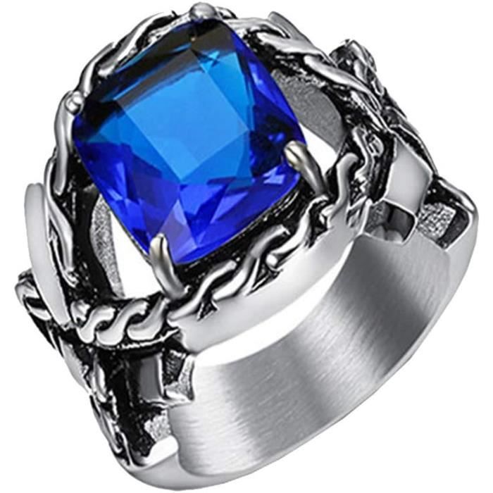 Bague En Acier Inox KoolKatana - Style Peau De Dragon Gothique/Biker - Taille 66 Ou 69 - Neuve
