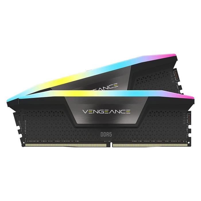 Corsair - Barrette Mémoire Vengeance DDR4 3600 Mhz 32Go ( 2 x 16Go ) RGB  DIMM