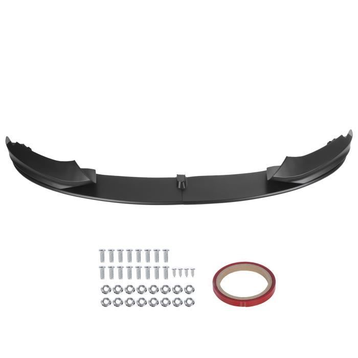 Lèvre De Pare-Chocs Avant Noir Brillant Spoiler Pour Maxton Style