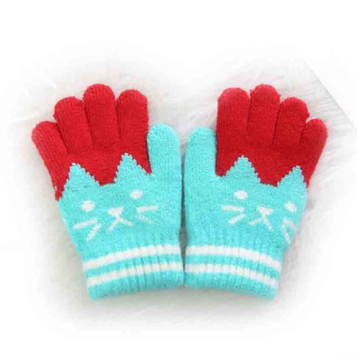 Gants de mitaines d'hiver pour bébé polaire chaude doublée de gants  thermiques épais pour enfants tout-petits nouveau-né nourrisson