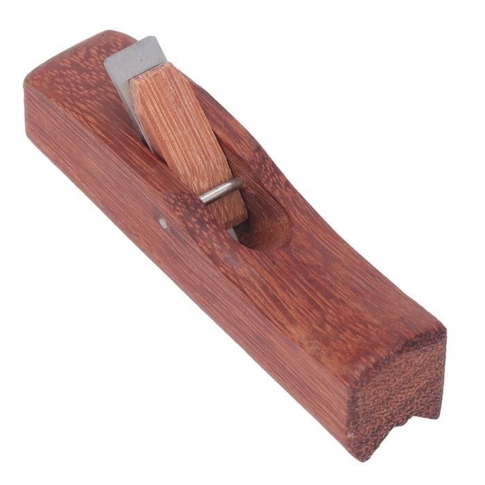 EJ.life Hand Planer, Rounded Edges Mini Mahogany Block Hand Plane