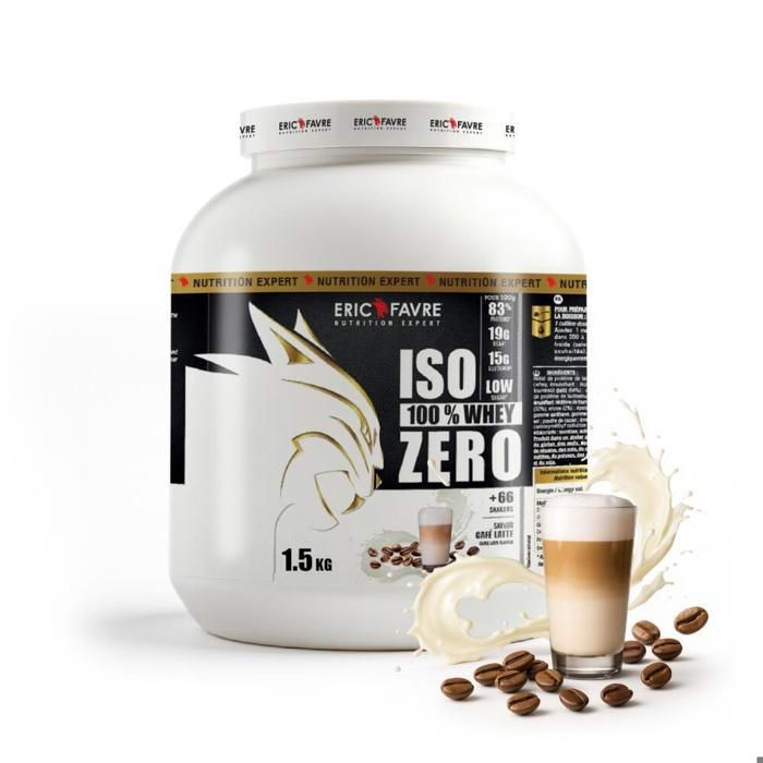 Eric Favre - Iso Whey Zero - 100% pure protéine isolate - Prise de ...