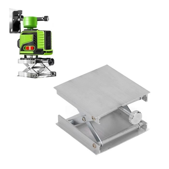 SPEACOUR Support de Plate-forme de Levage en Alliage d'Aluminium Tables Élévatrices de Laboratoire 9*9*2.5cm Plate-forme de Levage de Laboratoire Ajustable pour Laboratoire de Physique Biochimique SPEACOUR Support de Plate-forme de Levage en Alliage d'Aluminium Tables Élévatrices de Laboratoire 9*9*2.5cm Plate-forme de Levage de Laboratoire Ajustable pour Laboratoire de Physique Biochimique