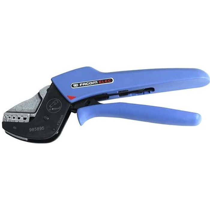 Pince à sertir embouts de câbles FACOM 985895 Longueur 210 mm Matrices en inox - vue 1