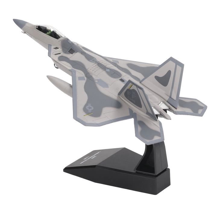 Modèle D'Avion En Métal Blanc Et Rouge Avec Train D'Atterrissage - Maquette 11 Cm De Longueur | Collection, Décoration Bureau, Cadeau - 7
