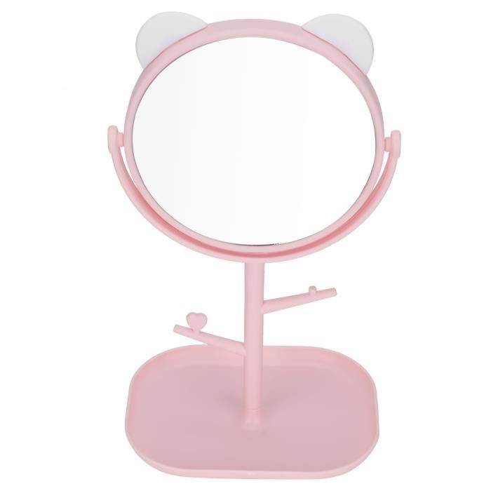 Miroir de Maquillage de Voyage Avec éclairage LED, Grossissant 1x - 3x
