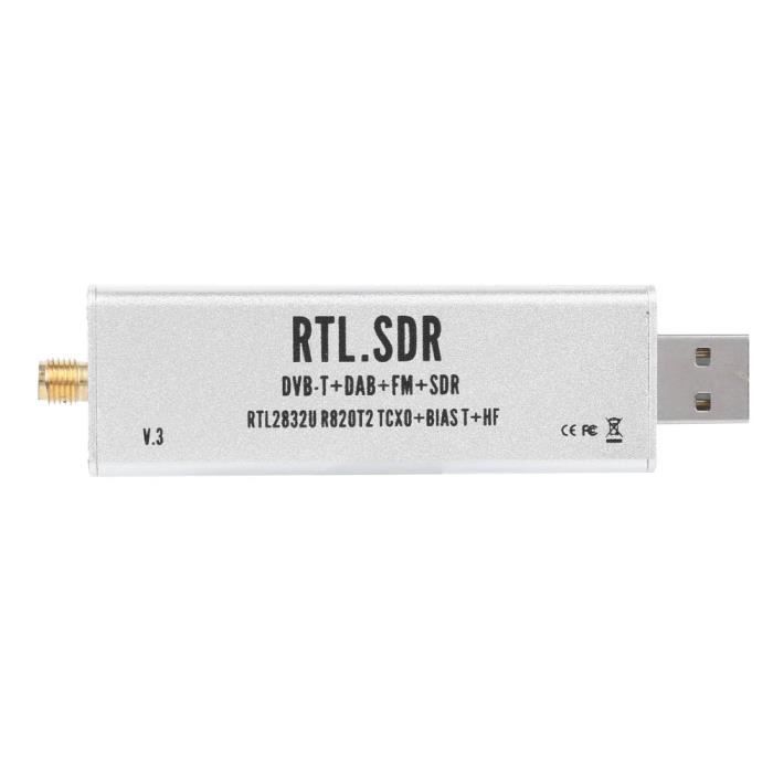 Antenne Récepteur SDR 0,1 MHz à 1,7 GHz - Antenne Radio Pleine Bande Avec TCXO Pour Drone