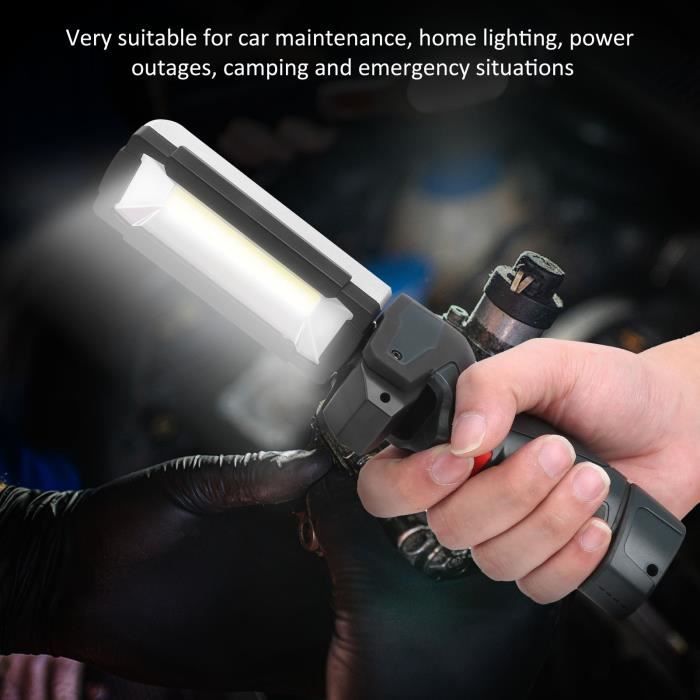 Lampe LED Encastrable Rechargeable USB - Barre Magnétique Pour éclairage D'armoire Ou De Lecture