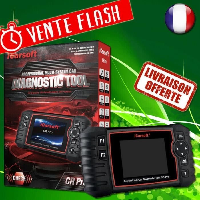 Valise Diagnostic Auto Multimarque – Scanner OBD2 Professionnel En Français – Pour Mécaniciens Et Passionnés
